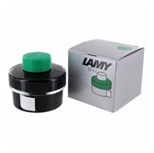 Lamy Alcohol Fountain Pen Ink Bottle T52 50ml Green 1