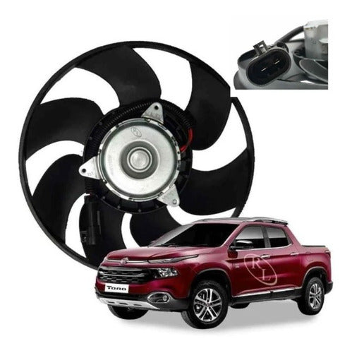 Electroventilador Fiat Toro Diesel  Volcano Chico 0