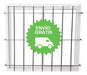 Best-Selling 100x110 Glass Window with Grille + Free Shipping 0
