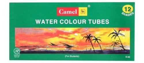 Acuarelas De Color Para Estudiantes Tubos De 5 Ml 12 Tonos 1