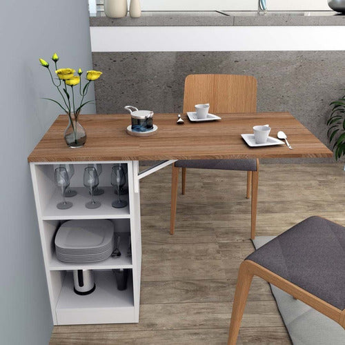 Delta Multi-Functional Folding Table Cabinet 5