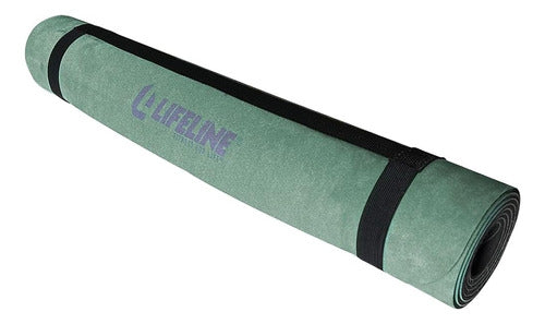 Esterilla De Yoga De Gamuza Premium Lifeline Fitness, Esteri 1