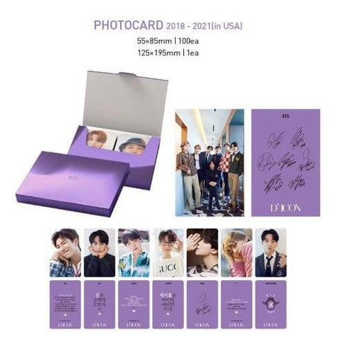 Bts Photocards Dicon 101 V Y Jungkook Importadas Setx26+caja 0