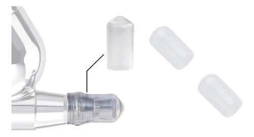 Set of 3 Gravity Feed Airbrush Nozzle Protectors 0