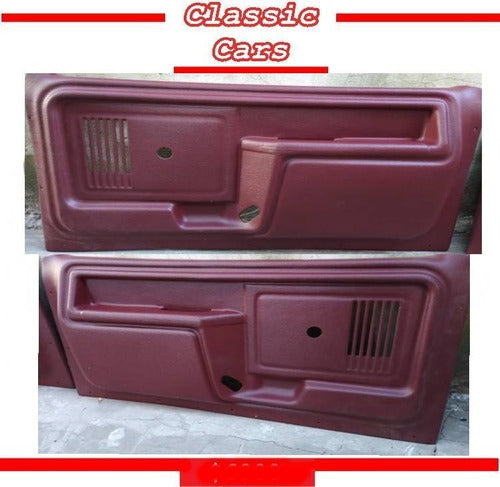 Ford Tapizado Puerta F-100 82/92 Bordo X 2 1