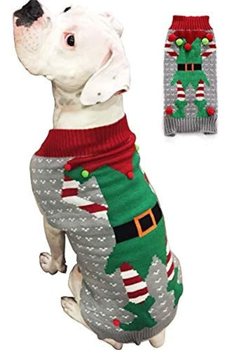 Bobibi Perro Sueter Para Navidad Mascota Gato Invierno Pren 0