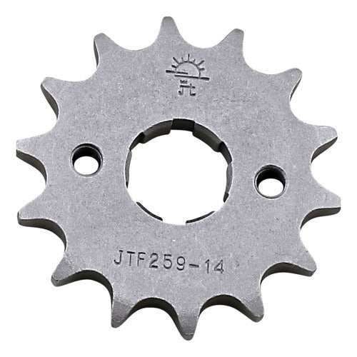 JT Sprockets Piñon for Honda CG 125 Titan / XLR 125 / CGR Storm 125 - Powertech Motos 3