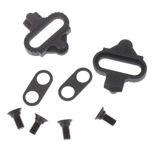 Kit 3 Tacos Taquinhos Sapatilha Pedal Clip Bike Mtb Sm-sh51 5