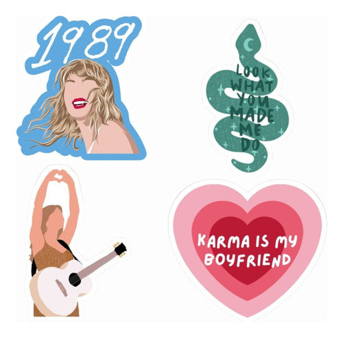 Mandalai Tienda Stickers Taylor Swift | 10 Pack | Thermal Safe 2