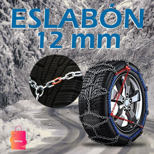 Iael Juego De Cadenas Nieve Y Barro Ford Ecosport 205/65/15 3