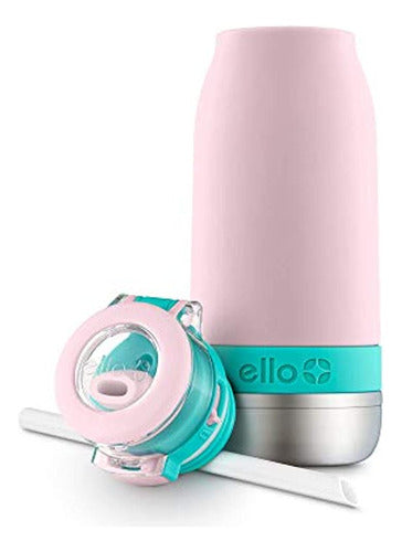 Ello Cotton Candy Insulated Stainless Steel Water Bottle for Kids 2