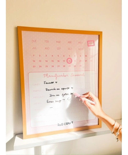 Ibi Craft Magnetic Planner Board 40 X 50 Cm 1