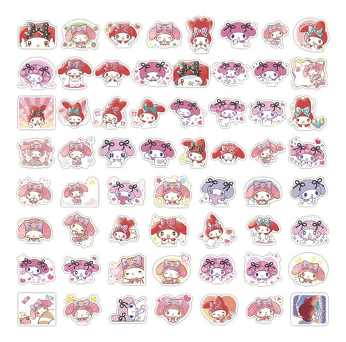 Stickers Autoadhesivo My Melody/ Kuromi / Cinnamorroll X 50 7