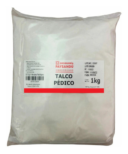 Droguería Paysandú Talco Pédico 1kg 0