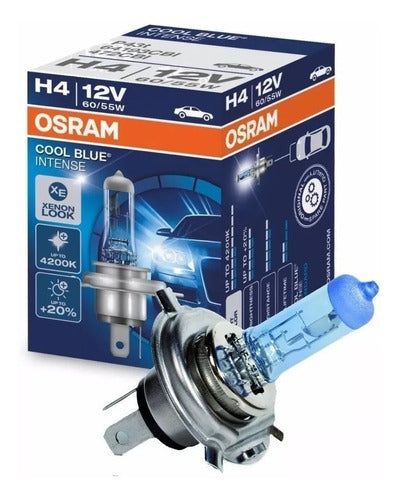 Lampara H4 Cool Blue Intense Osram Made In Germany Original 0