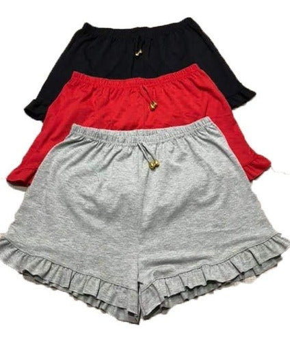 Mujeres y Mujercitas Shorts D Dama X 10 Unidades D Modal Precio X Mayor + Envio 0