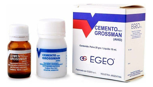 Egeo Grossman Cement Egeo Powder 20g Liquid 10ml Dentistry 0