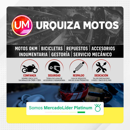Universal Mini Sport High Impact Windshield Curtain by Urquiza Motos 4