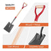 Hantop Transfer Shovel Flat Square Shovel 3