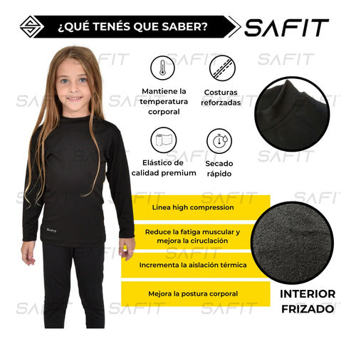 Safit Thermal Shirts for Kids - Winter Warmth 3