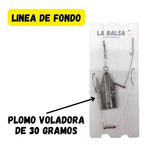 Linea De Fondo Para Pesca - Sin Boya - (prosp) 1