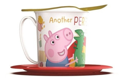 Peppa Pig Plastic Cup and Plate Set 0