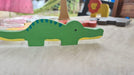 Mis Juguetes Jungle Animal Set - 6 Painted Wooden Figures 5