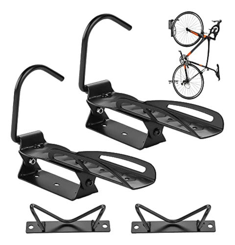 Auwey Soporte De Pared Giratorio Para Bicicleta, 2 0