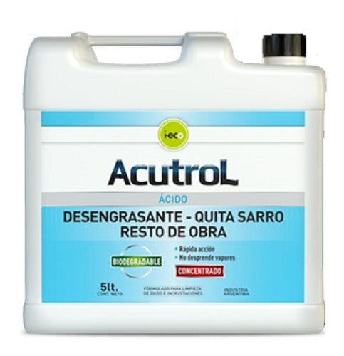 Rucar Acutrol Acido Muria Biodegradable 5 Lt Desengrasante Pmiguel 0