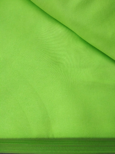 Apple Green Brushed Invisible Brushed Friza Fabric X M/kg/roll 4