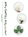 Floweroyal 2 Pieces of Artificial Rose Vines Flowers 4