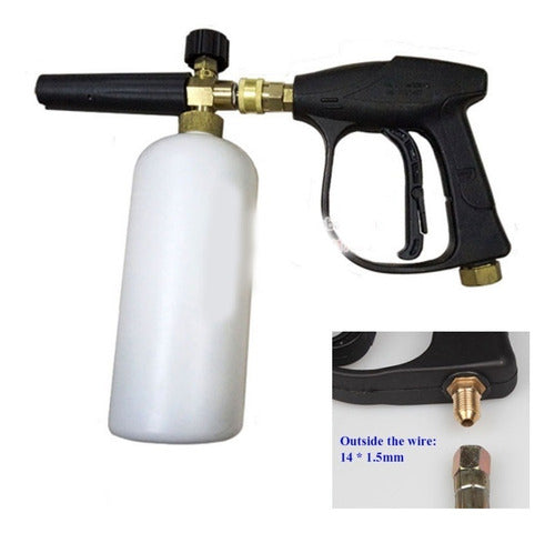 Generic Foam Gun + 5 Washing Nozzles Pack R6 6