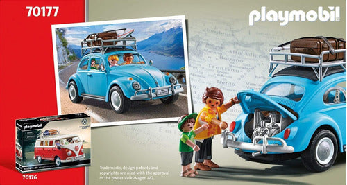 Playmobil® Volkswagen Beetle Camping Playset Intek 70177 2