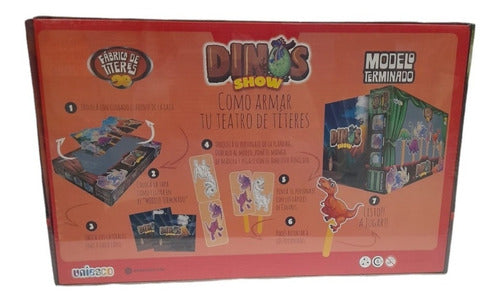 Dinos Show Fabrica De Titeres X 6 C/ Escenario Uniesco 5570 2