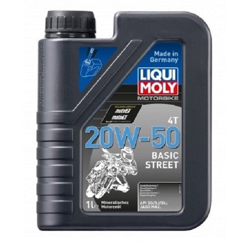 Aceite Moto Liqui Moly 20w50 4t Street Mineral 0