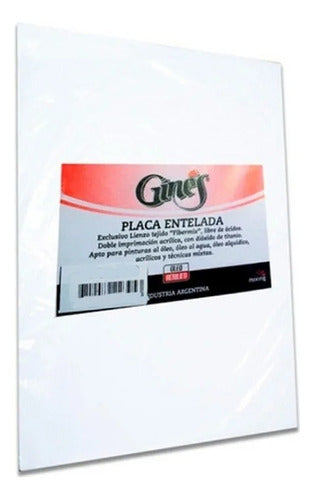 Gines Exclusive Acid-Free Canvas 40x50 Professional 0