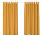 Kitchen Microfiber Short Curtain Set of 2 Panels 1.20x1.20m Each 10