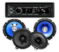 Combo Estereo Bluetooth Parlantes Blauline 6 Y 5 Pulgadas 0