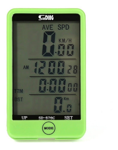 Sunding Wireless Bicycle Speedometer & Odometer AVS with Remote Control 1