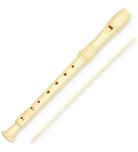 Ivory School Music World Soprano Recorder Flute AN6240 1