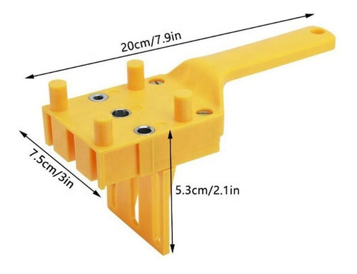 Plantilla  Molde Entarugado Minifix Tarugo 1