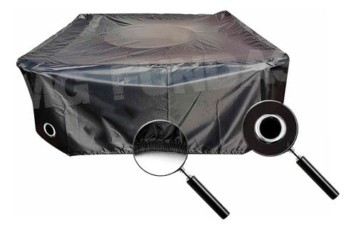 Waterproof Cover for Table 230 x 145 x 95cm - Elasticized 3