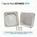 Caja Estanco Pvc Camaras Balun Electricidad 90x90x55 Pack 5 1