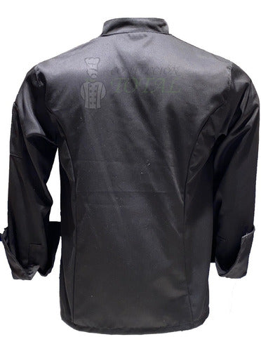 Confección Total Chaqueta De Chef Black Premium Unisex 4