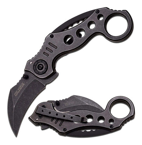 TAC Force Folding Knife with Black Blade 0