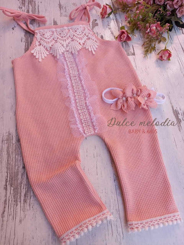 Dulce Melodía Babi Kids Enteritos Romper Beba, Hermoso 1