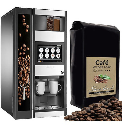 Sharo Wernal Café Grano Brasil Vending Máquina Expreso 250g 6