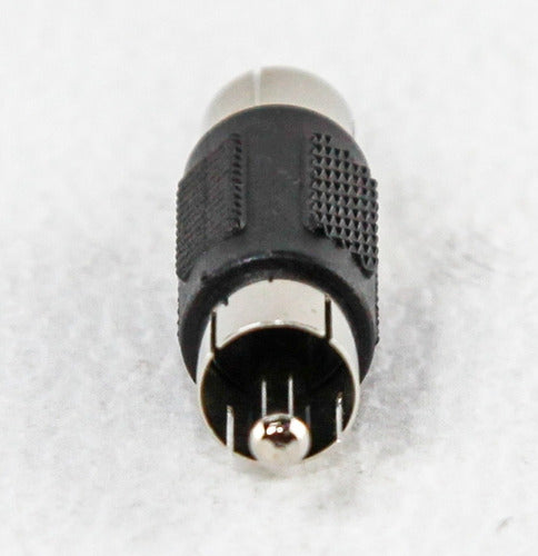 High Tec Electronica RCA Male to RCA Male Adapter Pack of 6 1