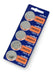 Sony Murata CR2032 Button Batteries Pack of 5 Units 0