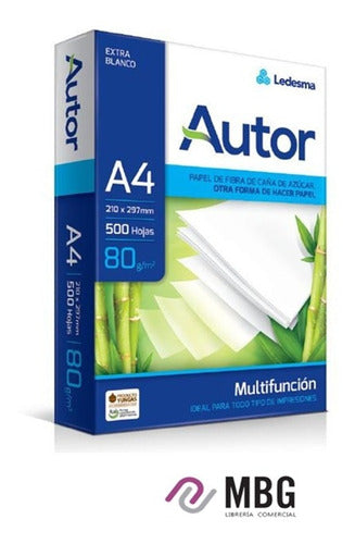 Autor A4 Paper 80 Grams 500 Sheets for Inkjet 0